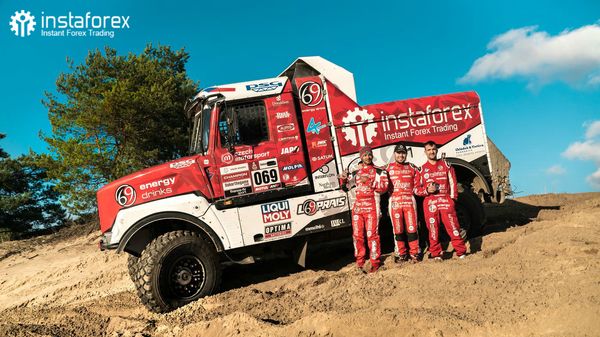 InstaForex Loprais Team - pre Dakar Shaking