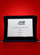 The Best Forex Broker in Asia 2016 oleh IAIR Awards