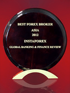 Najlepszy Broker w Azji 2012 według Global Banking & Finance Review