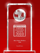 World Finance Awards 2010 – Cel mai Bun Broker Forex din Asia